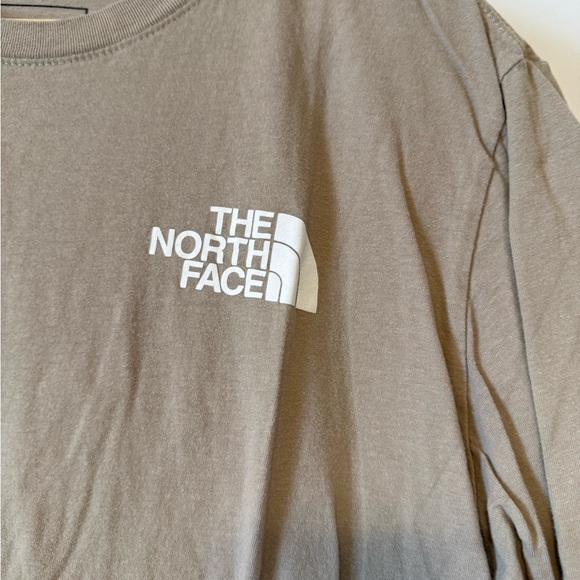 The North Face Men's Tan Short Sleeve Tee - Picture 2 of 6